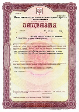 Лицензия Мурманск ЛомовЪ 3